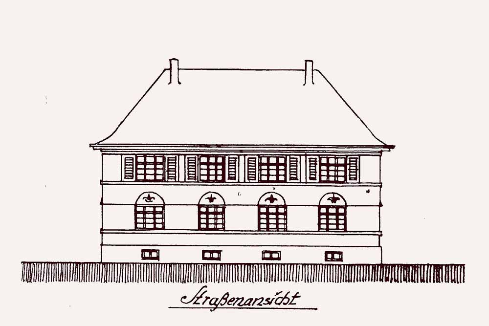 Erste Gebäude hwg-Herten