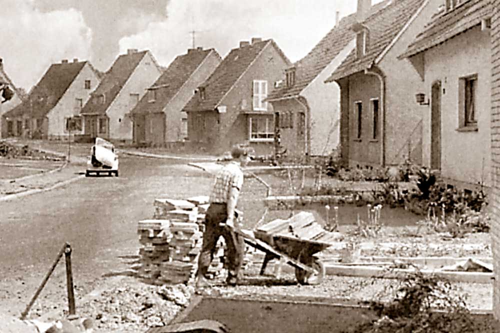 hwg-Neubauten nach dem Krieg